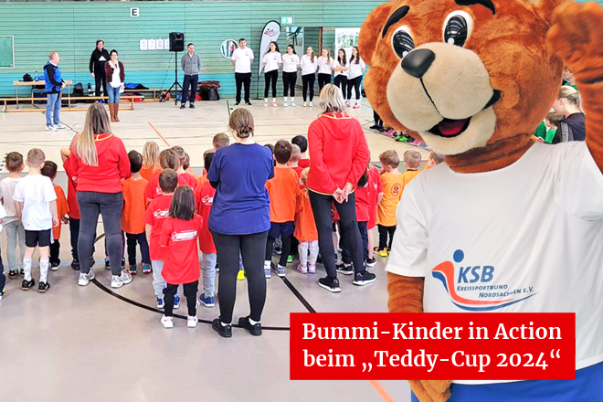 Bummi-Kinder in Action beim „Teddy-Cup 2024“